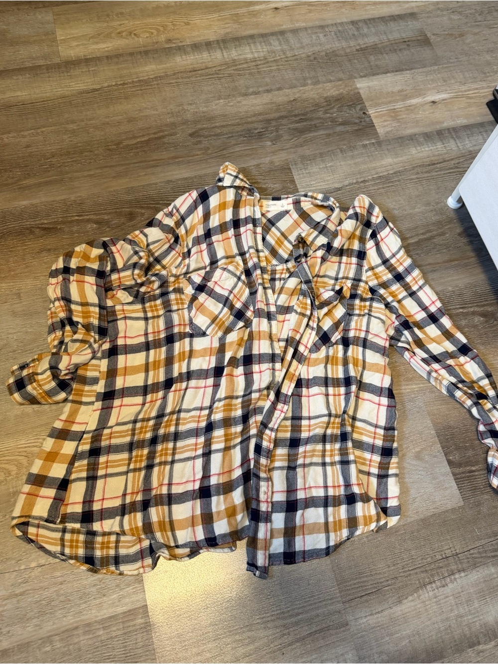 Maurices Plaid Button-Down Shirt